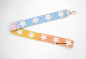 Correa personalizable con cuentas para bolso, diseño colorido y único, bolso ajustable a la moda, cinturón de Metal - Product Image 3