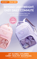 SUN EIGHT Sac à dos Ita Bag de style coréen pour filles et adolescentes, sac à dos imperméable pour l'école primaire, modèle 8652