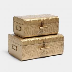 กล่องเก็บของท้ายรถทำจากโลหะแบบใหม่ถังเก็บผ้าสำหรับใช้ในบ้านใช้งานได้ยาวนาน - Product Image 6