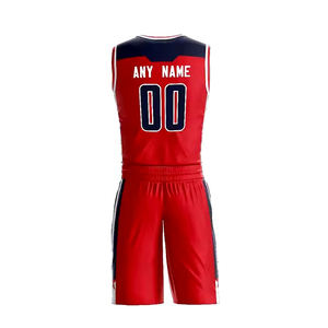 Uniforme de baloncesto personalizado de alta calidad para hombre, ropa deportiva transpirable y de secado rápido con diseño personalizado OEM - Product Image 2