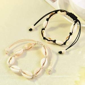 Natural <b>Random</b> Seashell Couple Bracelet Collectible Charming Unisex Women Men Hand Bracelets - Product Image 2