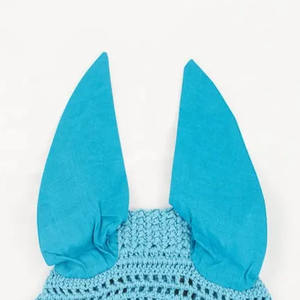 Logo personnalisé Cheval Mouche Voile Oreille Bonnet 2024 Équestre Bonnet Équestre Cheval Mouche Oreille Respirant Cheval Oreille Bonnet OEM Conception - Product Image 2