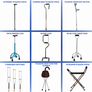 FarmaSino, самодостаточная складная трость, легкая и эргономичная регулируемая четырехъярусная трость для пожилых людей - Product Image 6