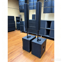Système de sonorisation pour DJ, scène, ligne de sonorisation, colonne de sonorisation, haut-parleur 15 pouces, caisson de basses actif, système PA, colonne mini ligne de sonorisation EEVO X12