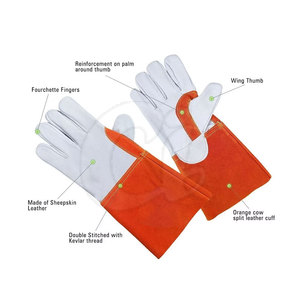 ถุงมือเชื่อม TIG น้ำหนักเบาสำหรับเชื่อม TIG - Product Image 2