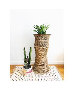 Handmade planters customized handmade decorative Rattan wicker planters stand flower <b>pots</b> stand for indoor outdoor plants <b>pots</b> - Product Image 3