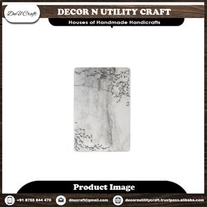Marble Chopping Board Rectangle Anti-Slip Dishwasher Safe Single Piece Package - Product Image 3
