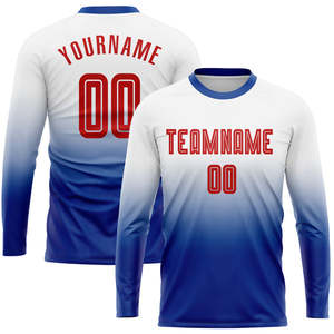 เสื้อฟุตบอลสำหรับทีมเข้ารูปเสื้อฟุตบอลสำหรับทีมชุดเครื่องแบบสโมสรพิมพ์ตัวเลขที่กำหนดเองได้น้ำหนักเบา - Product Image 2