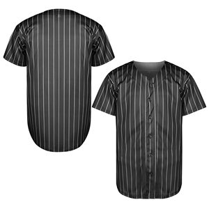 2025 Fábrica al por mayor Equipo Hombres Uniforme de béisbol Impresión 3D personalizada Camisas de béisbol para hombres Camiseta de béisbol personalizada - Product Image 1