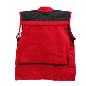 Gilet de travailleur de sécurité travail haute visibilité Patch haute visibilité avec poche garde de sécurité bandes réfléchissantes gilet de protection personnalisé - Product Image 6