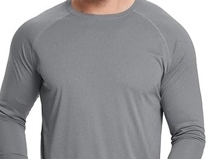 T-shirts à manches longues surdimensionnés pour hommes, 100 % fibre de bambou respirante, personnalisables et imprimés, vente en gros depuis le Bangladesh - Product Image 6