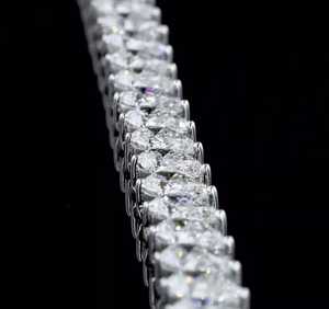 <b>Diamond</b> Moissanite Antique Tennis <b>Bracelet</b> 925 Silver <b>Diamond</b> Moissanite <b>Bracelet</b> Finest Jewelry <b>Diamond</b> Jewelry By Zubeda Gems - Product Image 4
