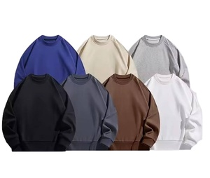 Sudadera de Cuello Redondo Unisex de Algodón con Logotipo Personalizado Bordado de Alta Calidad, Sudadera con Capucha de Otoño para Hombre de Secado Rápido - Product Image 1