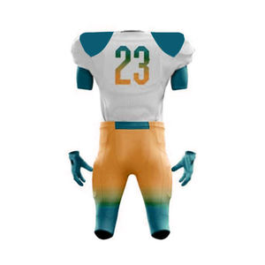 Vente en gros d'uniformes de football américain à manches courtes pour hommes, hauts de football américain, maillot de football américain pour hommes - Product Image 5