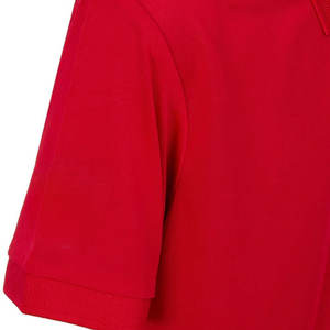 เสื้อเจอร์ซี่ย์แขนสั้นผ้าถักโลโก้ตามสั่งผ้าคอตตอน100% สีทึบดีไซน์ล่าสุด - Product Image 6