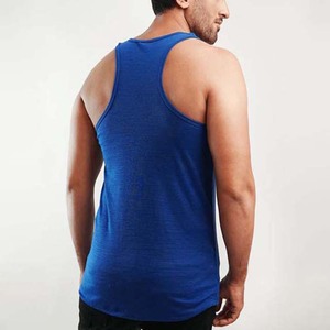 Débardeur de gym d'été Vêtements en coton pour hommes Séchage rapide Bodybuilding Sleeveless T Shirt Fitness Singlets Respirant Débardeurs pour hommes - Product Image 5