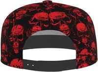Gorra Deportiva Personalizada de 6 Paneles con Visera Plana, Bordado a Mano, 100% Algodón, Diseño de Frutas con Puntos, Logotipo Bordado en 3D, Imagen de Argyle