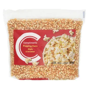 1Kg 500 Kg Popcorn Popcorn Maïs Gedroogde Rauwe Popping Pitten Non-Gmo Kilo
