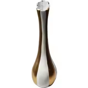 Florero de metal muy vendido para el hogar y la decoración de la boda para la sala de estar Florero de mesa por decor Impex - Product Image 3