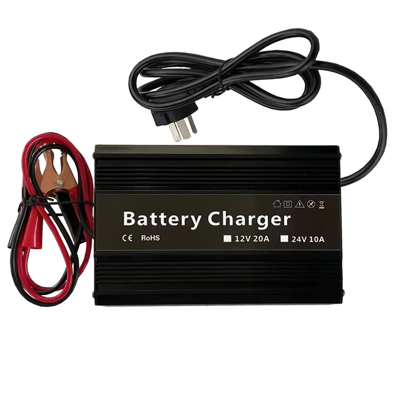 Tianmo — chargeur intelligent de batterie 12v 20a 24v 10a, 3 étapes, pour batterie au lithium au plomb