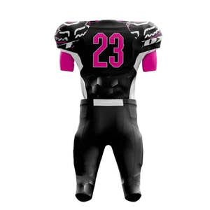 Uniforme de football léger avec des coussinets solides de contrôle de l'humidité et un design élégant pour gagner des performances durables porter confortable - Product Image 2