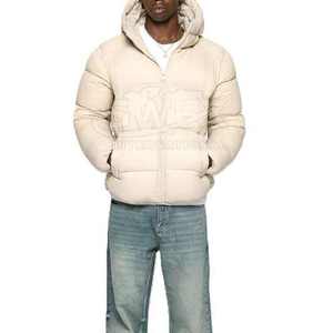 Chaqueta de invierno burbuja poliéster mate fabricante de fábrica al por mayor impreso logotipo personalizado - Product Image 4