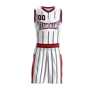 Uniforme Deportivo de Baloncesto Unisex de Verano de Alta Calidad, Talla Grande, Secado Rápido, Transpirable, Antibacteriano, Sin Mangas, 100% Poliéster - Product Image 1
