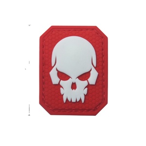 OEM Custom PVC Rubber Patch 3D Detailed Logo Patch for Hats Jackets <b>Bags</b> Durable Apparel Branding Supplier - Product Image 1