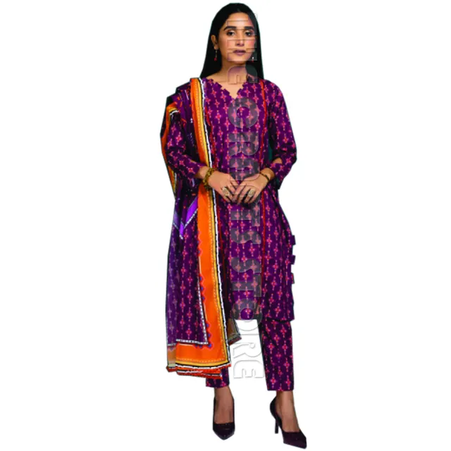 2023 Lawn shirts summer Shirt Dress New Long Sleeves Pakistani Shalwar kameez indian Shirt Dress Women