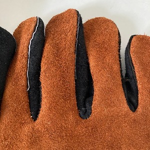 ถุงมือเชื่อมหนังสังเคราะห์สไตล์ใหม่ล่าสุดถุงมือเชื่อมหนังปลอดภัยดีไซน์ใหม่ - Product Image 3