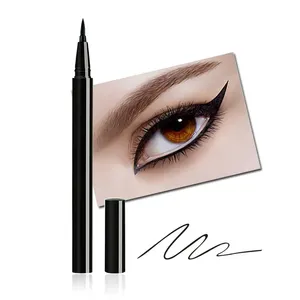 Kajal กันรอยเปื้อนสำหรับเครื่องสำอางรอบดวงตาสีดำมีเม็ดสีสูงฉลากตามต้องการ - Product Image 2