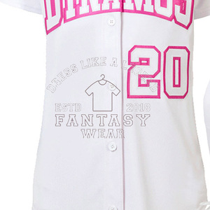 FANTASY WEAR 2026 Vente en gros de maillots de baseball personnalisés avec nom et numéro imprimés, ensembles d'uniformes de baseball personnalisés - Product Image 4