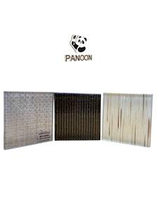 Verre feuilleté transparent avec accents dorés, style moderne et luxueux, pour projets résidentiels et commerciaux, serres, murs-rideaux, salles de bain, escaliers, chambres à coucher - Product Image 5