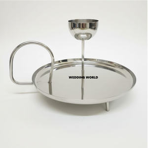 Tazón de chocolate de metal con diseño de Rosa Tazón dulce de diseñador con acabado plateado Tazón de chocolate nuevo hecho a mano de calidad superior - Product Image 4