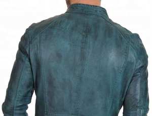 Chaqueta de Cuero Blanca para Hombre, de Moda, con Logotipo Personalizado, de Primera Calidad, Transpirable, Fabricada por OEM, Venta al por Mayor 2026 - Product Image 5