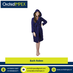 Peignoirs de bain éponge/gaufré sur mesure à prix réduit pour les acheteurs en gros pour l'été - Product Image 3