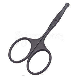 Tijera de punta redonda multiuso con marca personalizada para el cuidado facial y de las cutículas - Product Image 3