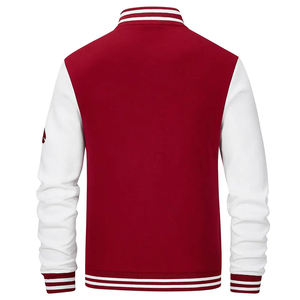 Veste universitaire pour homme, légère et chaude, style bomber, pour l'école, le collège, les équipes sportives, tenue décontractée de rue - Product Image 6