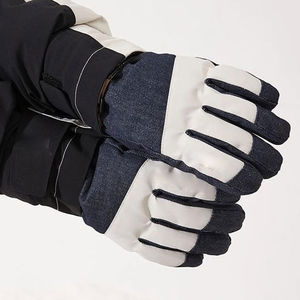 Guantes de esquí hechos a medida de la mejor calidad, guantes de esquí de cuero a prueba de viento para exteriores, guantes de esquí de invierno a bajo precio con logotipo personalizado - Product Image 5