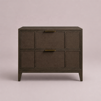 Table de chevet moderne de luxe avec tiroirs, robuste, pour rangement intérieur, mobilier de chambre à coucher