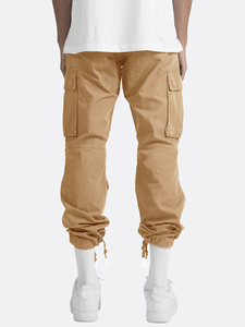 Pantalones Deportivos Casuales de Lona Transpirable para Hombre, Diseño Personalizado, Corte Regular, Estilo Flare, para Invierno - Product Image 5