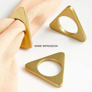 Porte-serviettes en acier inoxydable botanique, finition brillante, écologique, cadeaux de mariage personnalisables, nouveau design, vente dorée - Product Image 3