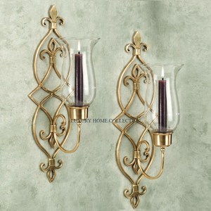 ชุดโคมไฟโลหะติดผนังสีดำทรงโค้งสุดสร้างสรรค์สำหรับใช้ทุกวันสไตล์แฟนซี2ชิ้นจากอินเดีย - Product Image 3