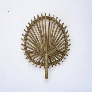 Artisanat indien Boho Moderne Maison Jardin Décoration Murale Tissé À La Main Seagrass Naturel Décoratif Tentures Murales Forme Personnalisée Plante - Product Image 4