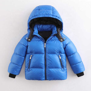 Chándal Unisex de invierno con capucha personalizable para niños sólidos impresos de alta calidad - Product Image 5