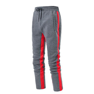 Chándal liso de manga larga acampanada para hombre, precio al por mayor personalizado, forro polar de alta calidad, estampado informal con logotipo personalizado - Product Image 2