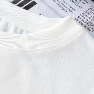 Camiseta de manga corta para mujer de Vietnam de verano 2023, camiseta de ajuste Regular, logotipo personalizado de fábrica de algodón, manga corta 100% de algodón suave - Product Image 3