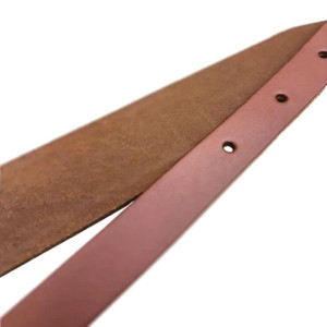 2025 fronde en cuir usiné à fleurs fabriqué à la main accessoire Durable occidental sangle marron réglable souple pour la chasse en plein air transporter - Product Image 6