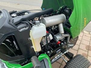 Cortacésped con asiento X155R/X147R/X167R inalámbrico de 4 tiempos para bricolaje con sistema de eliminación de restos de césped - Product Image 6