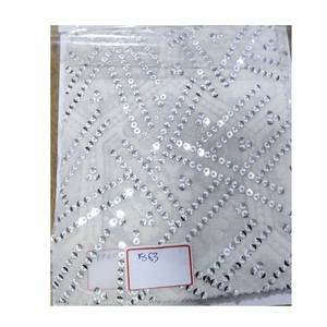 ผ้าปักกว้าง38-40นิ้วสำหรับชุดแต่งงานชุดชาติพันธุ์และเครื่องประดับแฟชั่นจากอินเดีย - Product Image 1